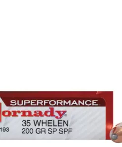 Hornady Superformance Ammunition 35 Whelen 200 Grain Soft Point Box of 20