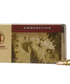 Nosler Custom Ammunition 8x57mm JS Mauser (8mm Mauser) 180 Grain Ballistic Tip Hunting Box of 20