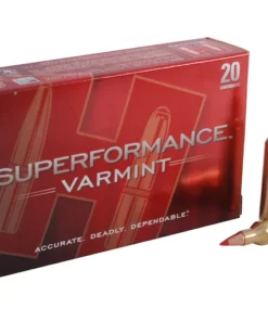 Hornady Superformance Varmint Ammunition 22-250 Remington 50 Grain V-MAX Polymer Tip Box of 20