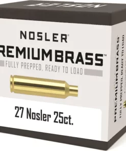 Nosler Custom Brass 27 Nosler Box of 25