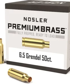 Nosler Custom Brass 6.5 Grendel Box of 50