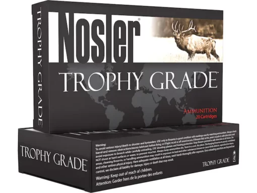 Nosler Trophy Grade Ammunition 7mm-08 Remington 150 Grain AccuBond Long Range Box of 20