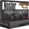 Nosler Trophy Grade Ammunition 27 Nosler 150 Grain AccuBond Box of 20
