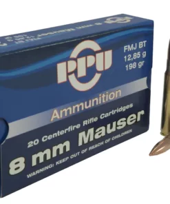 Prvi Partizan Ammunition 8x57mm JS Mauser (8mm Mauser) 198 Grain Full Metal Jacket Box of 20