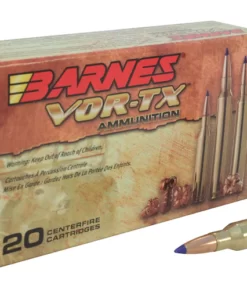 Barnes VOR-TX Ammunition 7mm-08 Remington 120 Grain TTSX Polymer Tipped Spitzer Boat Tail Lead-Free Box of 20