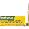 Remington Core-Lokt Ammunition 7mm Remington Magnum 150 Grain Core-Lokt Pointed Soft Point Box of 20