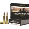 Nosler Trophy Grade Ammunition 30 Nosler 180 Grain AccuBond Box of 20