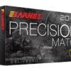 Barnes Precision Match Ammunition 6.5 PRC 145 Grain Open Tip Match Boat Tail Box of 20