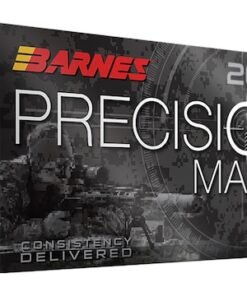 Barnes Precision Match Ammunition 6.5 PRC 145 Grain Open Tip Match Boat Tail Box of 20