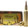 Federal Fusion Ammunition 270 Winchester Short Magnum (WSM) 150 Grain Bonded Spitzer Boat Tail Box of 20