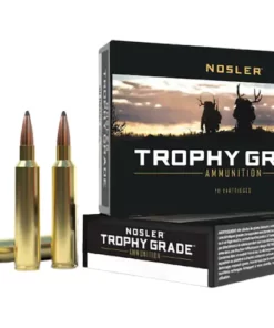 Nosler Trophy Grade Ammunition 7mm Remington Magnum 160 Grain Partition Box of 20