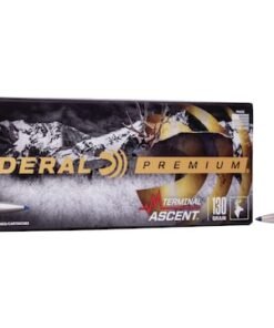 Federal Premium Terminal Ascent Ammunition 6.5 PRC 130 Grain Polymer Tip Bonded Boat Tail Box of 20