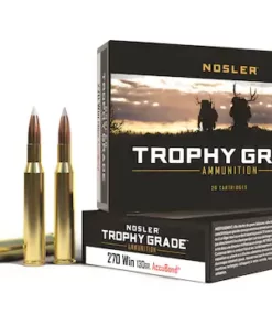 Nosler Trophy Grade Ammunition 35 Whelen 225 Grain AccuBond Spitzer Box of 20