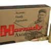 Hornady Vintage Match Ammunition 8x57mm JS Mauser (323 Diameter) 196 Grain Hollow Point Boat Tail Box of 20