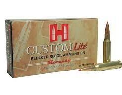 Hornady Custom Lite Ammunition 7mm-08 Remington 120 Grain SST Polymer Tip Box of 20