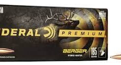 Federal Premium Ammunition 300 Winchester Short Magnum (WSM) 185 Grain Berger Hybrid Hunter Box of 20