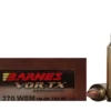 Barnes VOR-TX Ammunition 270 Winchester Short Magnum (WSM) 140 Grain TSX Hollow Point Boat Tail Lead-Free Box of 20