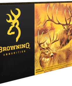 Browning BXS Solid Expansion Ammunition 28 Nosler 139 Grain Solid Copper Polymer Tip Boat Tail Lead-Free Box of 20