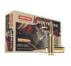 Norma Whitetail Ammunition 6.5 Creedmoor 140 Grain Jacketed Soft Point Box of 20