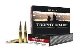 Nosler Trophy Grade Ammunition 6.5 Creedmoor 142 Grain AccuBond Long Range Box of 20