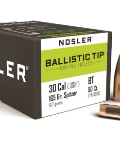 Nosler Ballistic Tip Hunting Bullets Spitzer Boat Tail Box of 50