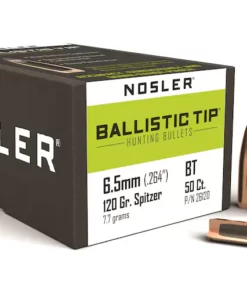 Nosler Ballistic Tip Hunting Bullets Spitzer Boat Tail Box of 50