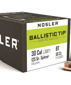 Nosler Ballistic Tip Hunting Bullets Spitzer Boat Tail Box of 50