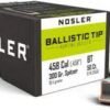 Nosler Ballistic Tip Hunting Bullets Spitzer Boat Tail Box of 50